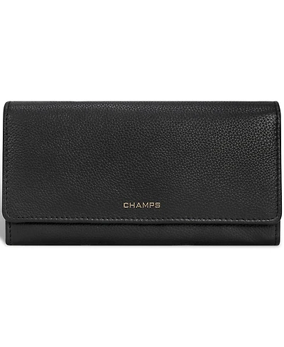 Champs Leather Travel Flap-Clutch wallet