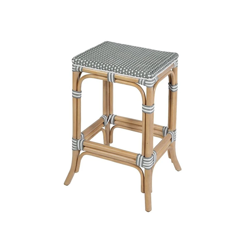 Butler Specialty Laguna 24.5 in. Seat Height Rattan Counter Stool