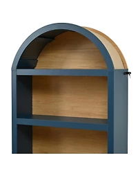 Streamdale Furniture Farmhouse 2-Pack Tall Bookshelves