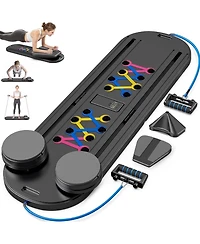 Fed Fitness Portable Pilates Reformer Board for Home Workout, Easy-to-Use Sliding Full Body Toning, Lightweight Exercise Equipment