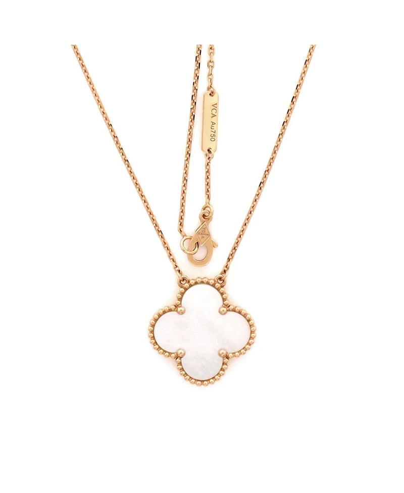 Pre-Owned Van Cleef & Arpels Ginza Edition Magic Alhambra Pendant Necklace