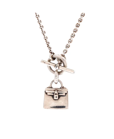 Pre-Owned HERMES Birkin Amulette Pendant Necklace