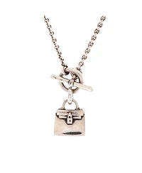 Pre-Owned HERMES Birkin Amulette Pendant Necklace