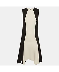 Pre-Owned Stella Mccartney Women's Crepe Paneled Midi Dress