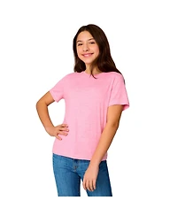 Free Country Girls' Microtech Crew Neck Shirt