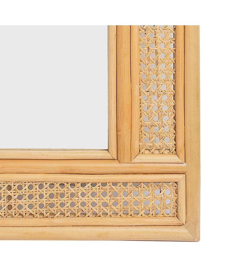 The Artisan & Company, Rattan Rectangular Wall Mirror