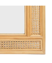 The Artisan & Company, Rattan Rectangular Wall Mirror