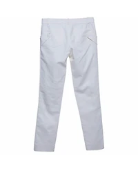 Pre-Owned Versace Women's Cotton Blend Straight Fit Pants