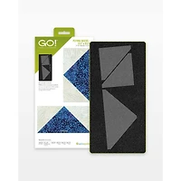 AccuQuilt Go Flying Geese-3 1/2" x 6 1/2" Die (3" x 6" Finished) | Perfect for Quilting Projects | Cuts Half Square Triangles | No Measuring Needed