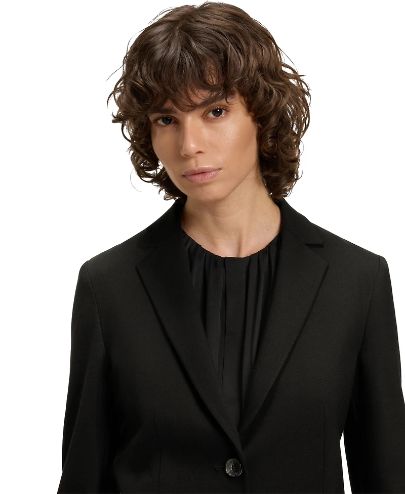 Boss by Hugo Women's Stretch Fabric Extra-Slim-Fit Jacket