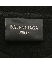 Pre-Owned Balenciaga Women's Unity Embroidered Faux Fleece Sweatshirt