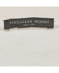 Pre-Owned Alexander Mcqueen Women's Floral Embroidered Cotton Sweatshirt