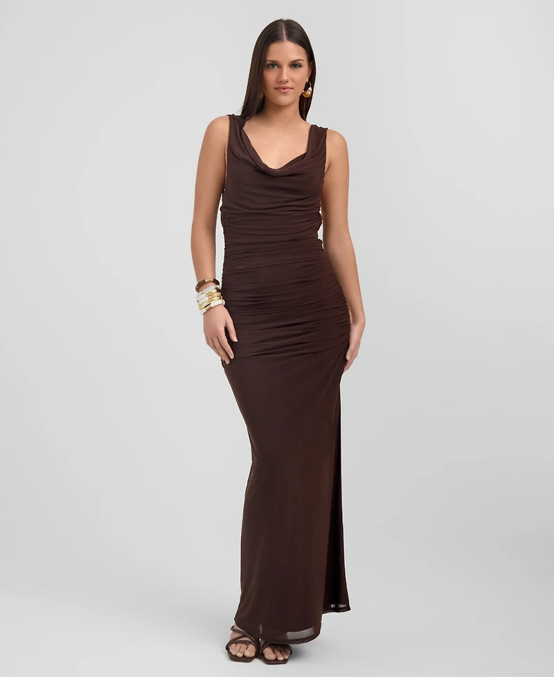 Rachel Roy Women's Cowl Neck Maxi Dress