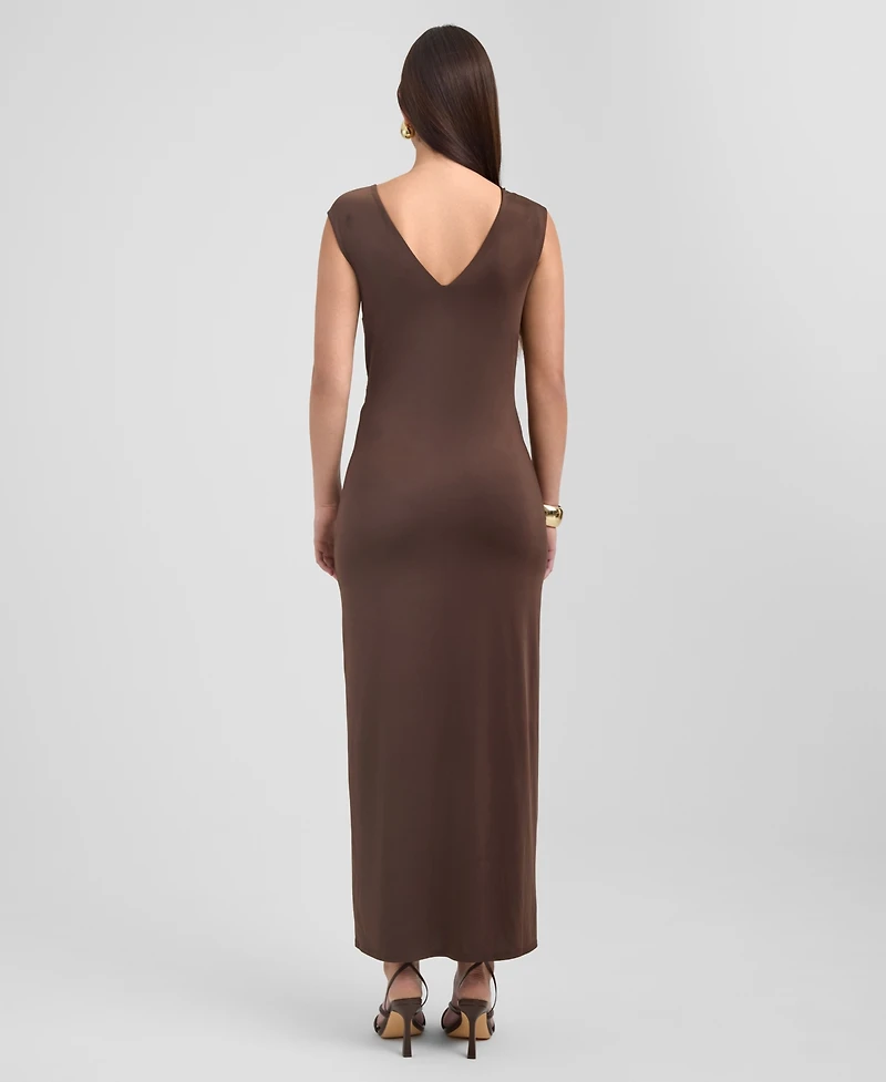 Rachel Roy Women's Scoop Neck Midi Dress