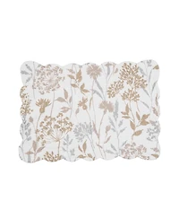 C&F Home Carmella Fields 100% Cotton Quilted Set of 6 Placemats 13" x 19