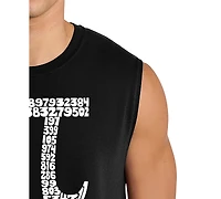 La Pop Art Men's Crewneck Graphic Tank Top