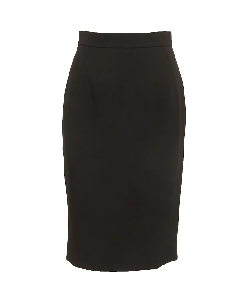 Pre-Owned Dolce & Gabbana Women's Crepe Pencil Skirt