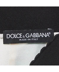 Pre-Owned Dolce & Gabbana Women's Tropical Print Crepe Pencil Skirt