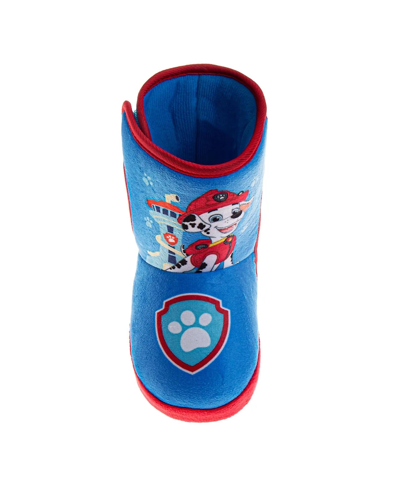Disney Nickelodeon Paw Patrol Boy's Slippers Soft, Cozy, and Fun Slip On