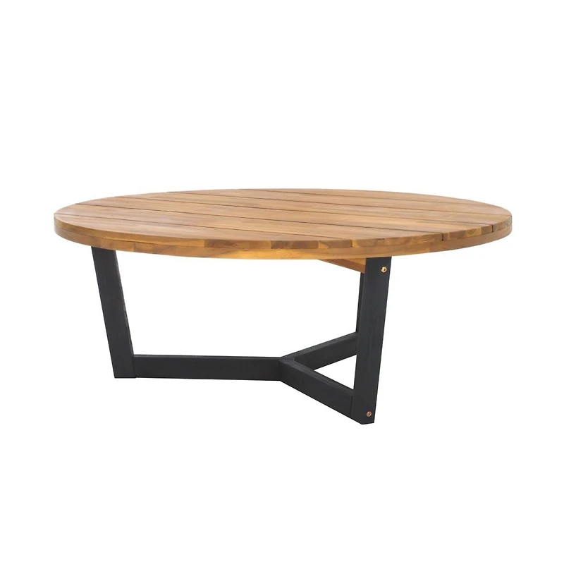 Safavieh Leo 3 Leg Round Outdoor Coffee Table