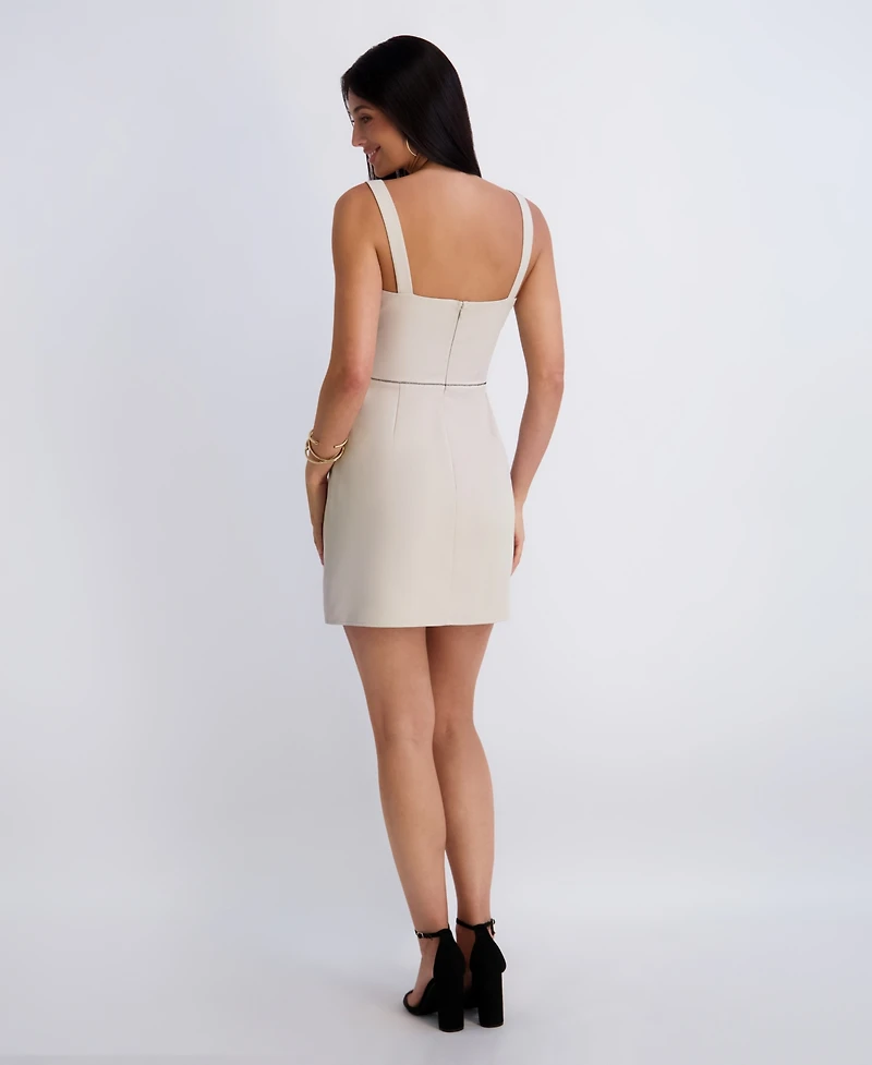 Siena Women's Sweetheart Scuba Mini Dress