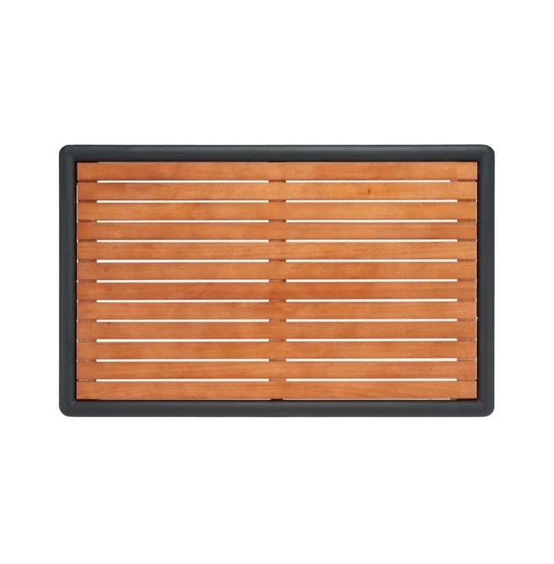 Safavieh Tommy Metal and Wood Outdoor Coffee Table