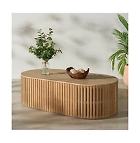 Safavieh Arielle Wood Outdoor Coffee Table