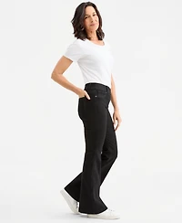 Style & Co Women's Shape Po Flare High-Rise Pull-On Jeans, Macy's Exclusive