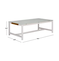 Safavieh Chryssa Aluminum Outdoor Coffee Table