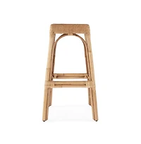 Butler Specialty Robias Rectangular Rattan Bar Stool