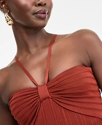 I.n.c. International Concepts Women's Halter Sweater Dress, Macy's Exclusive