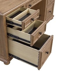 Willowmere 30" Wood Executive Desk
