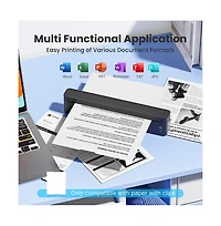 Swifint Portable Thermal Printer, Compatible with Ios Android Laptop