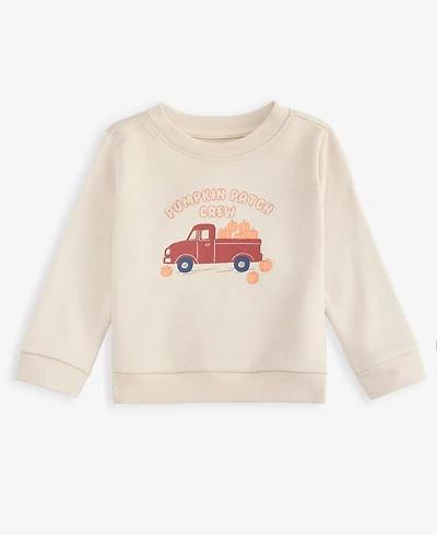 First Impressions Baby Boys' Mix & Match Pumpkin Patch Crewneck Sweatshirt, Macy's Exclusive
