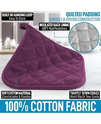 1-Pack Pot Holders for Kitchen Heat Resistant Cotton