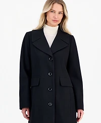 Anne Klein Women's Single-Breasted Maxi Coat