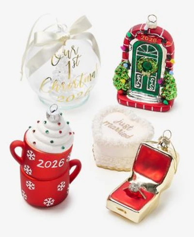 Holiday Lane Our First Ornament Collection Created For Macys