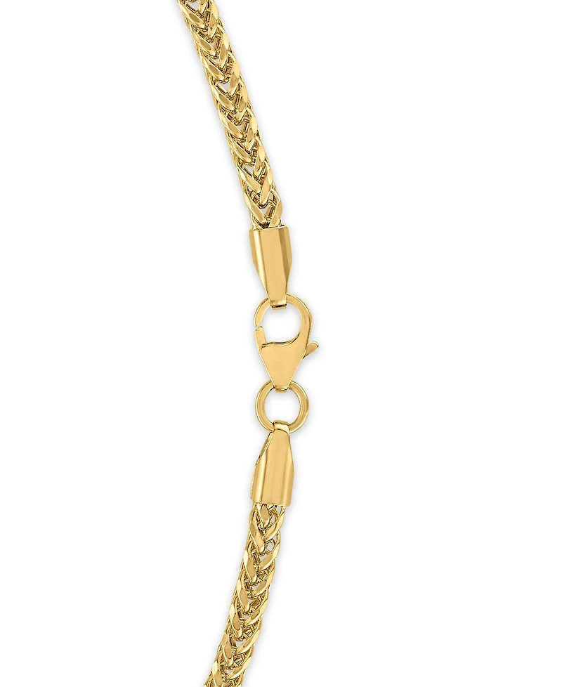 Macy's Diamond Cut Palmier Chain Necklace in 10k Yellow Gold