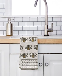 Skl Home Honey Bee Jacquard 2-Pc. Hand Towel Set