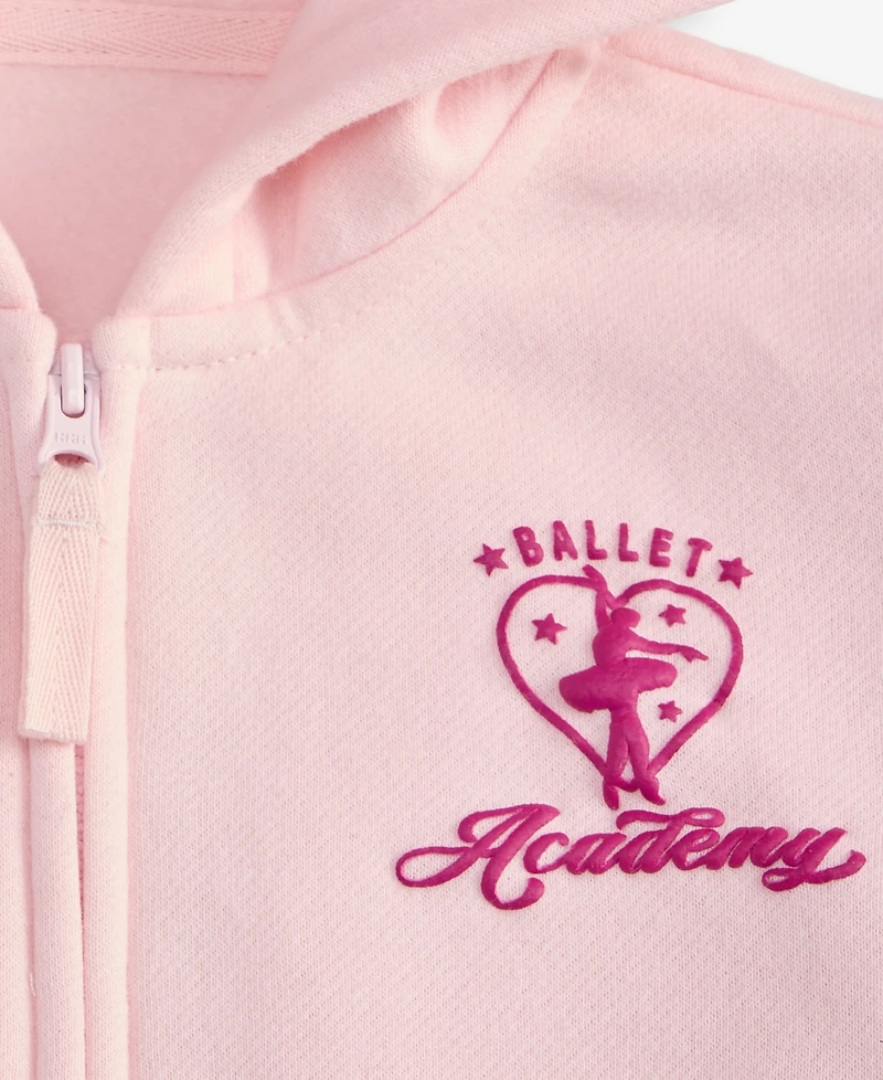 Epic Threads Toddler Girls' (12M-5T) Fleece Zip Hoodie, Macy's Exclusive