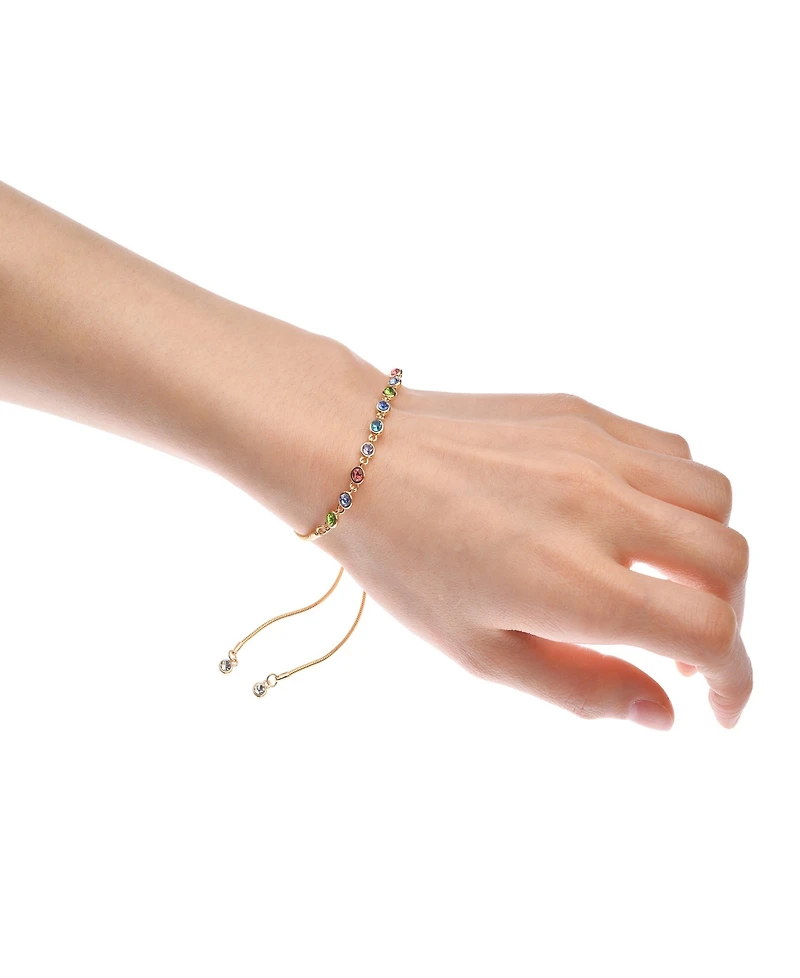 Nicole Miller Gold-Tone Adjustable Bolo Bracelet