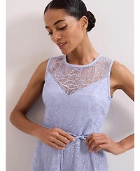 Phase Eight Women's Sakura Floral Embroidered Lace Dress