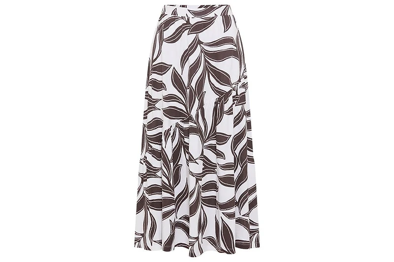 Olsen Women's Dotted Leaf Skirt