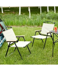 Clihome 2-piece Folding Outdoor Chair