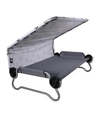 Disc-o-Bed Dog Cat Cot Bed Foldable Portable Travel Camping
