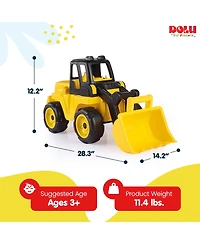 Dolu Excavator Super Loader Construction Toy Truck Vehicle, Kids Ages 3+