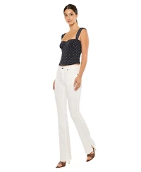 KanCan Essential Women's Vanilla High Rise Bootcut Jeans