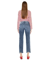 KanCan Essential Women's Kathrine High Rise Slim Straight Jeans