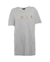 Pre-Owned Alexander Mcqueen Women's Graphic Print Crew Neck T-Shirt