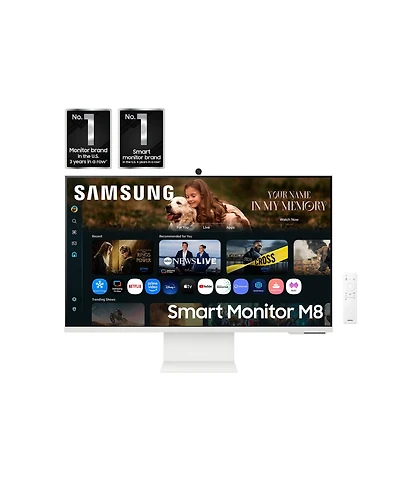 Samsung 32-in Smart Monitor M8 M80F 4K Samsung Vision Ai